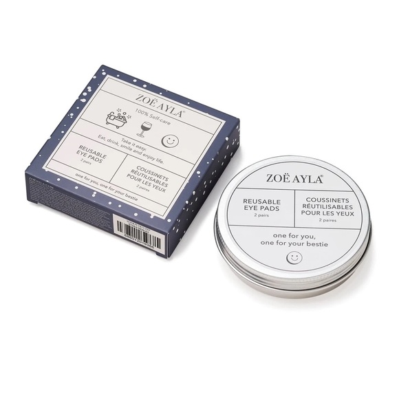 Zoë Aylas Reusable Eye Pads Skincare tool deep hydration perfect for eye make up - Picture 1 of 6